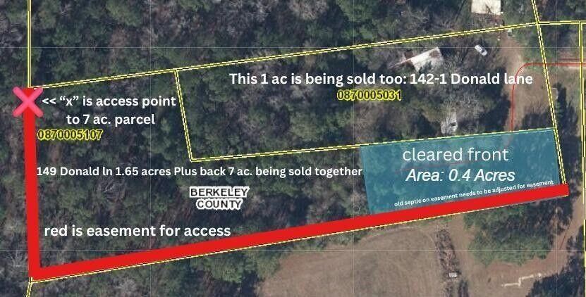 1491 Donald Lane. Bonneau, SC 29431