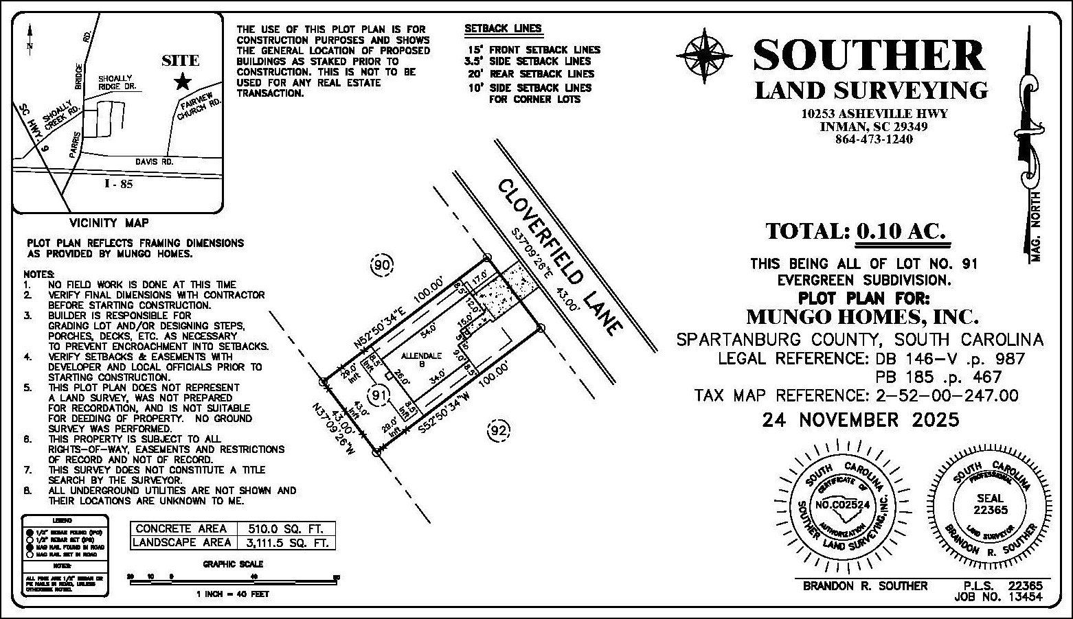 131 Cloverfield Lane. Spartanburg, SC 29303