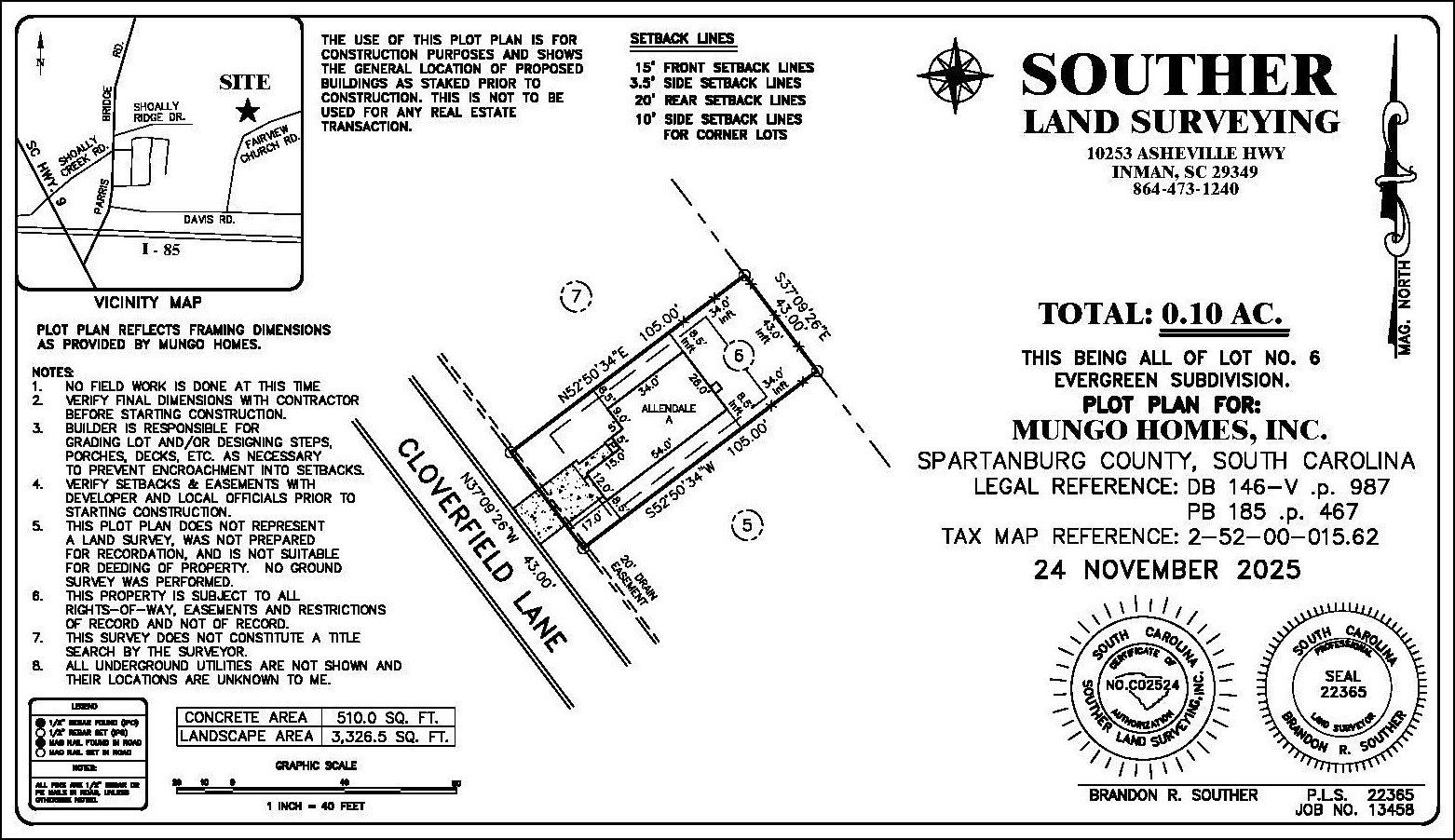 138 Cloverfield Lane. Spartanburg, SC 29303