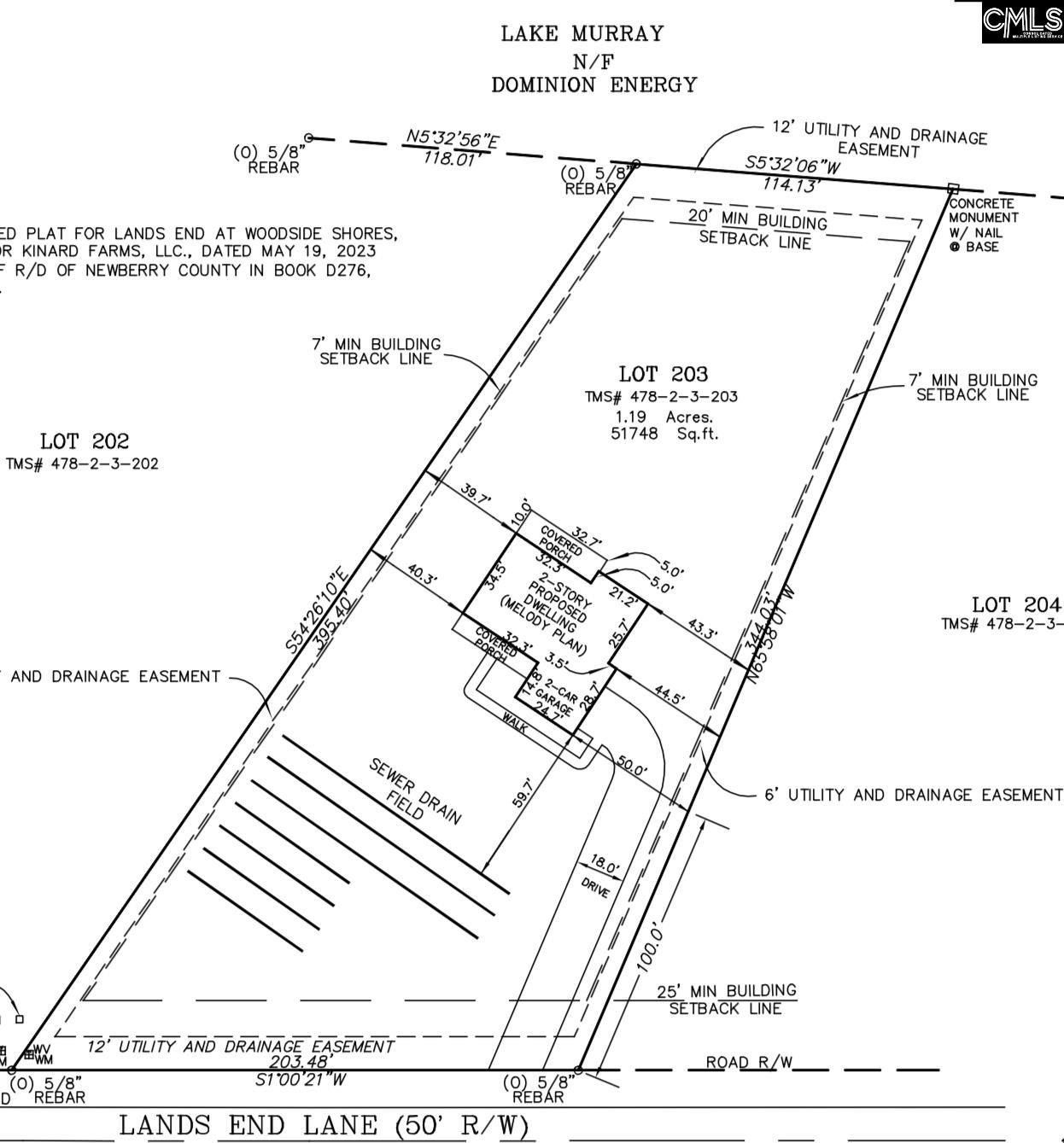73 Lands End Lane. Prosperity, SC 29127