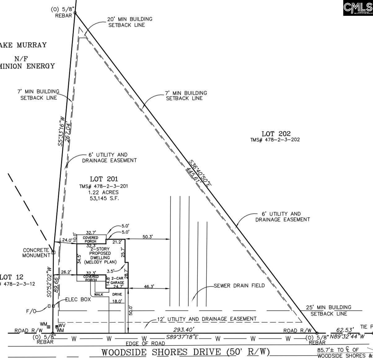 243 Woodside Shores Drive. Prosperity, SC 29127