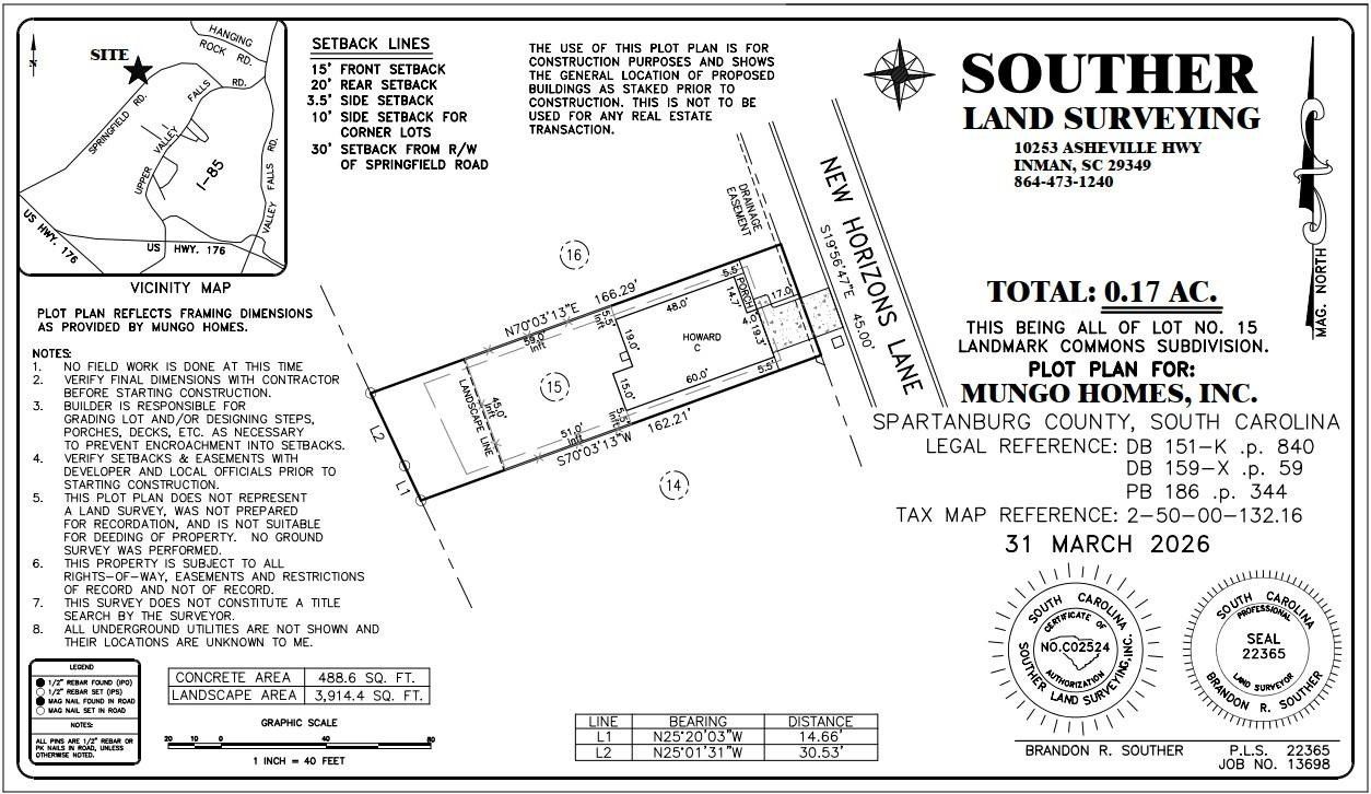 7055 New Horizons Lane. Boiling Springs, SC 29316