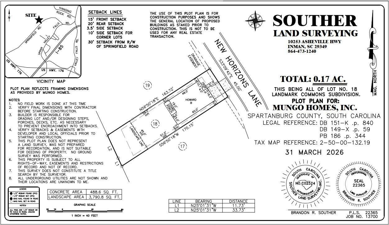 7067 New Horizons Lane. Boiling Springs, SC 29316