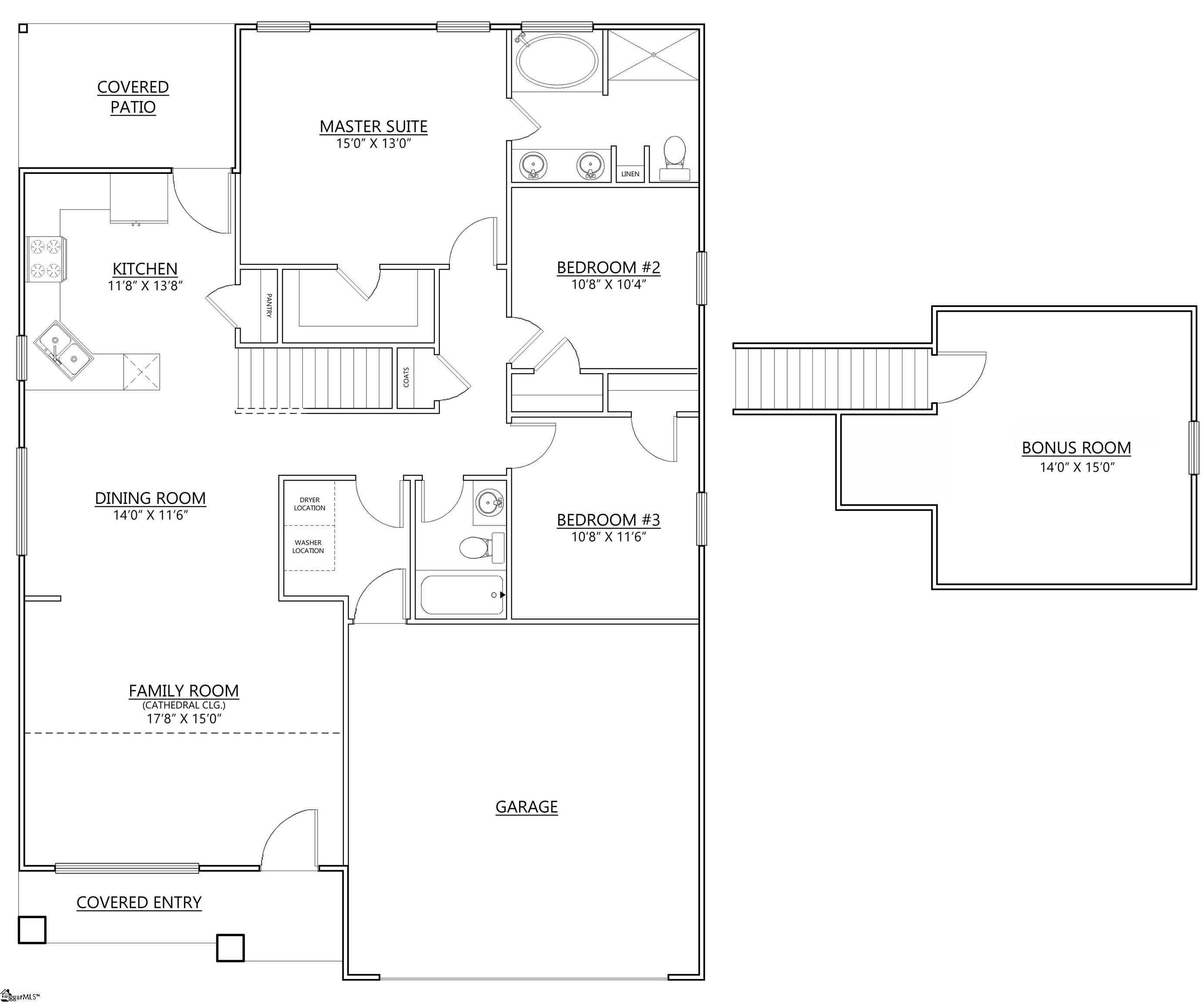 151 Deer Way. Greenville, SC 29617