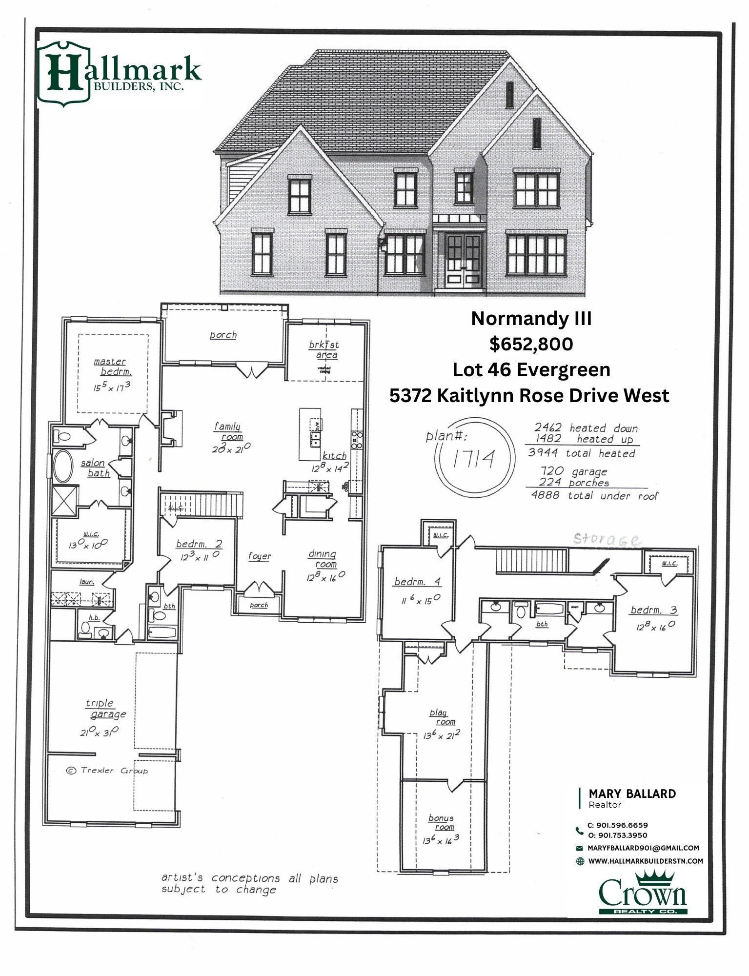 5372 Kaitlynn Rose. Lakeland, TN 38002