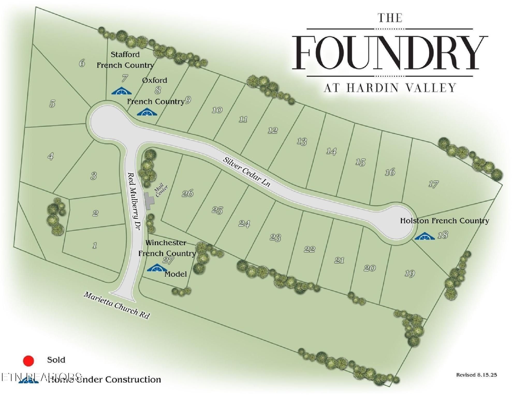 Lot 7 Silver Cedar Lane. Knoxville, TN 37932