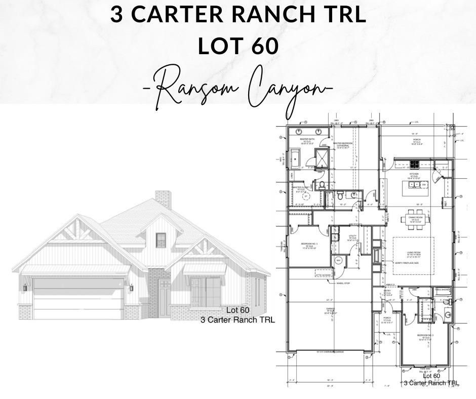 3 Carter Ranch Trail. Ransom Canyon, TX 79366