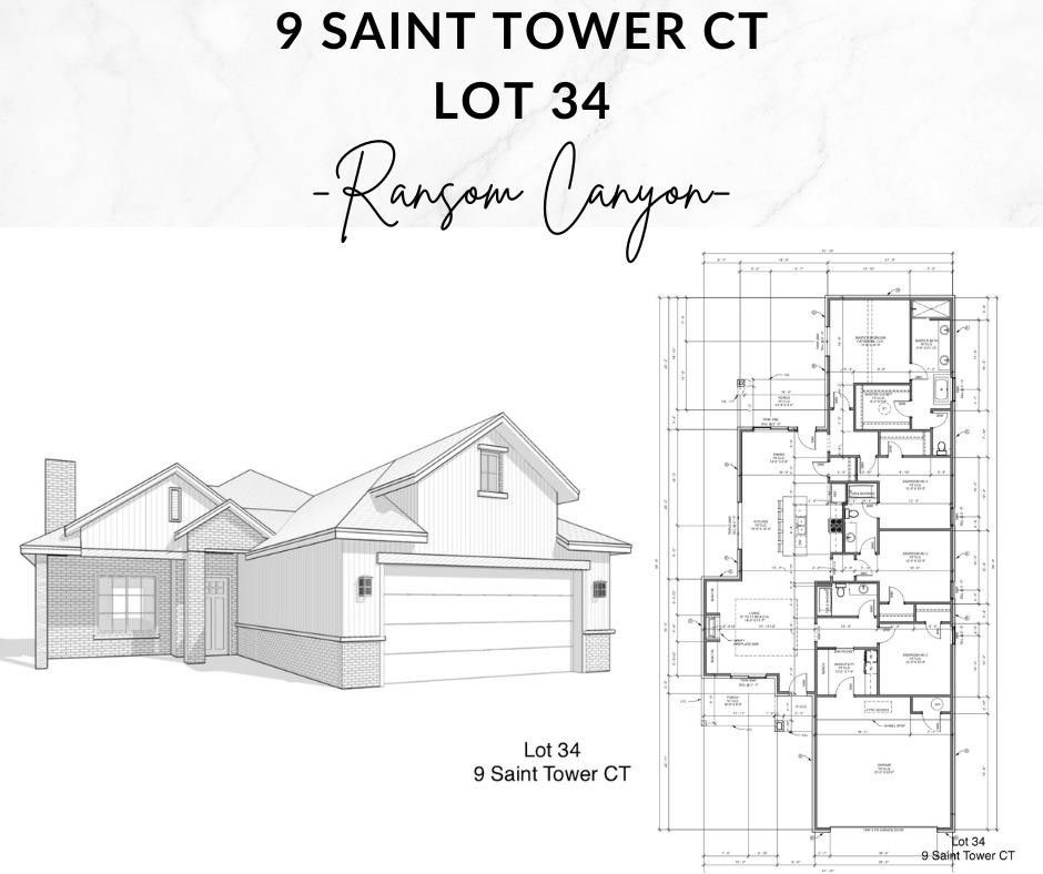 9 Saint Tower Court. Ransom Canyon, TX 79366