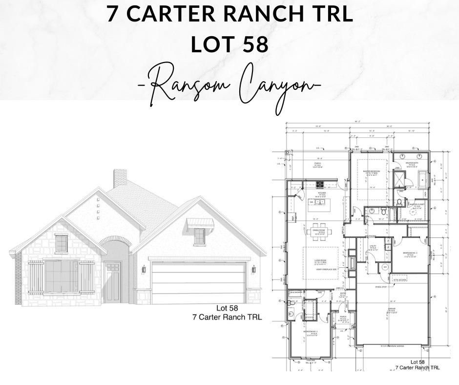 7 Carter Ranch Trail. Ransom Canyon, TX 79366