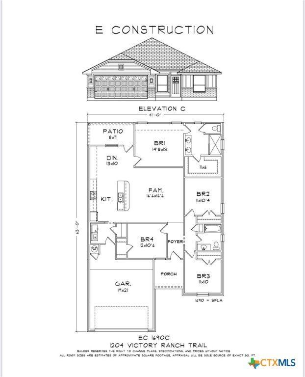1204 Victory Ranch Trail. Killeen, TX 76542