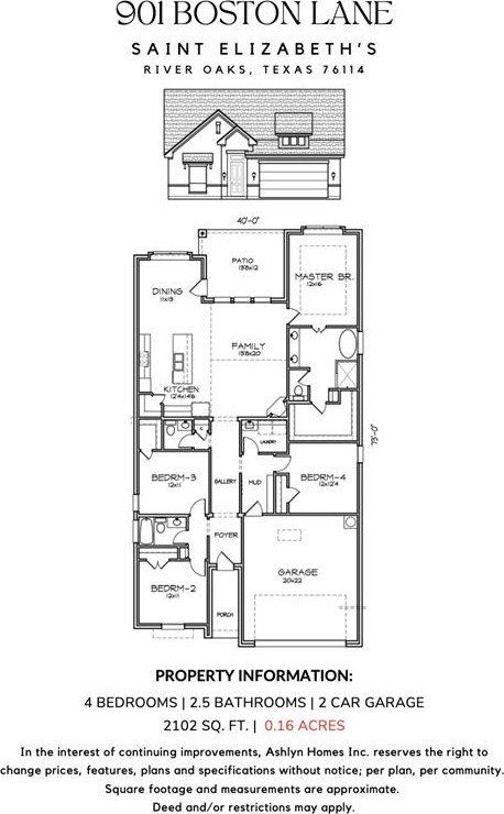 901 Boston Lane. River Oaks, TX 76114