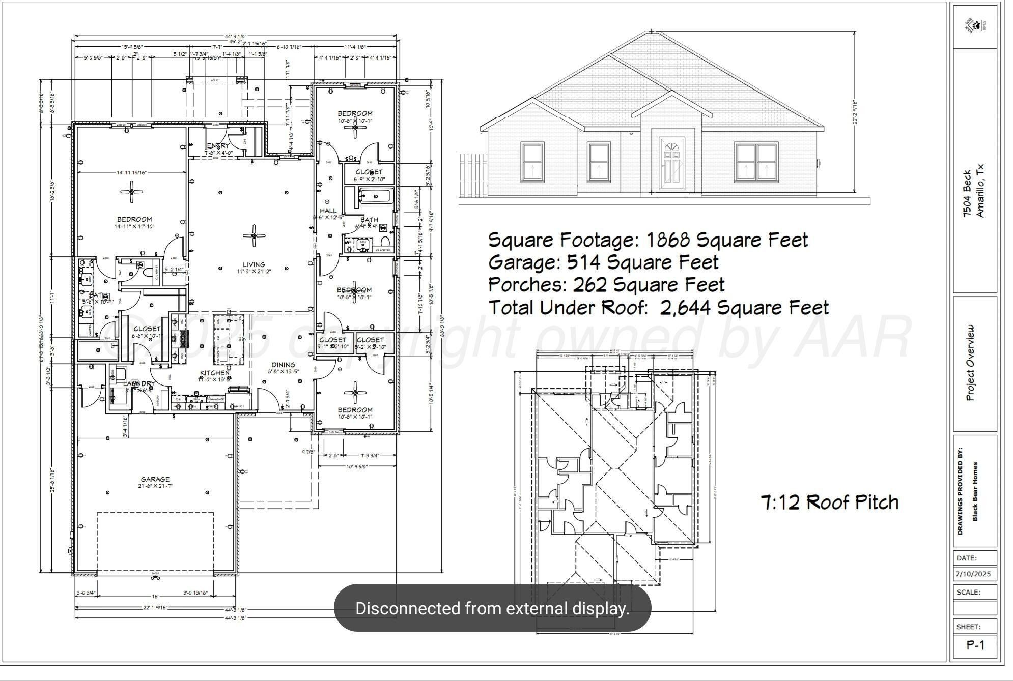 7504 Beck. Amarillo, TX 79119