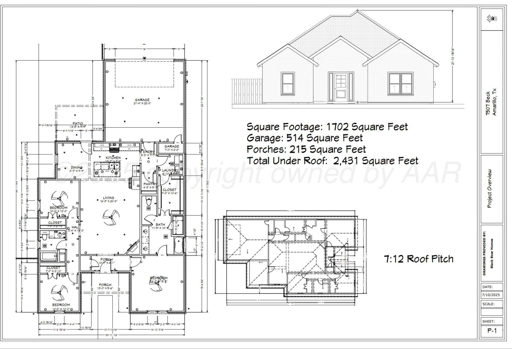 7507 Beck. Amarillo, TX 79119