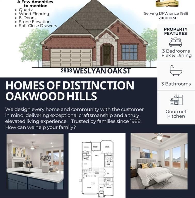 2908 Weslyan Oak Street. Bedford, TX 76021