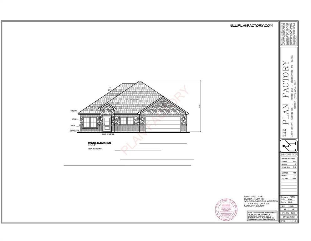 5940 Wall Avenue. Haltom City, TX 76117