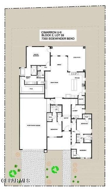7338 Sidewinder Bend Drive. El Paso, TX 79911