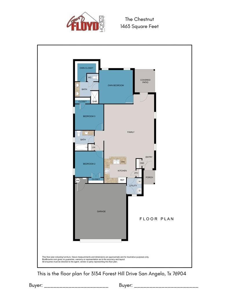 6106 Valley Pine Dr. San Angelo, TX 76904