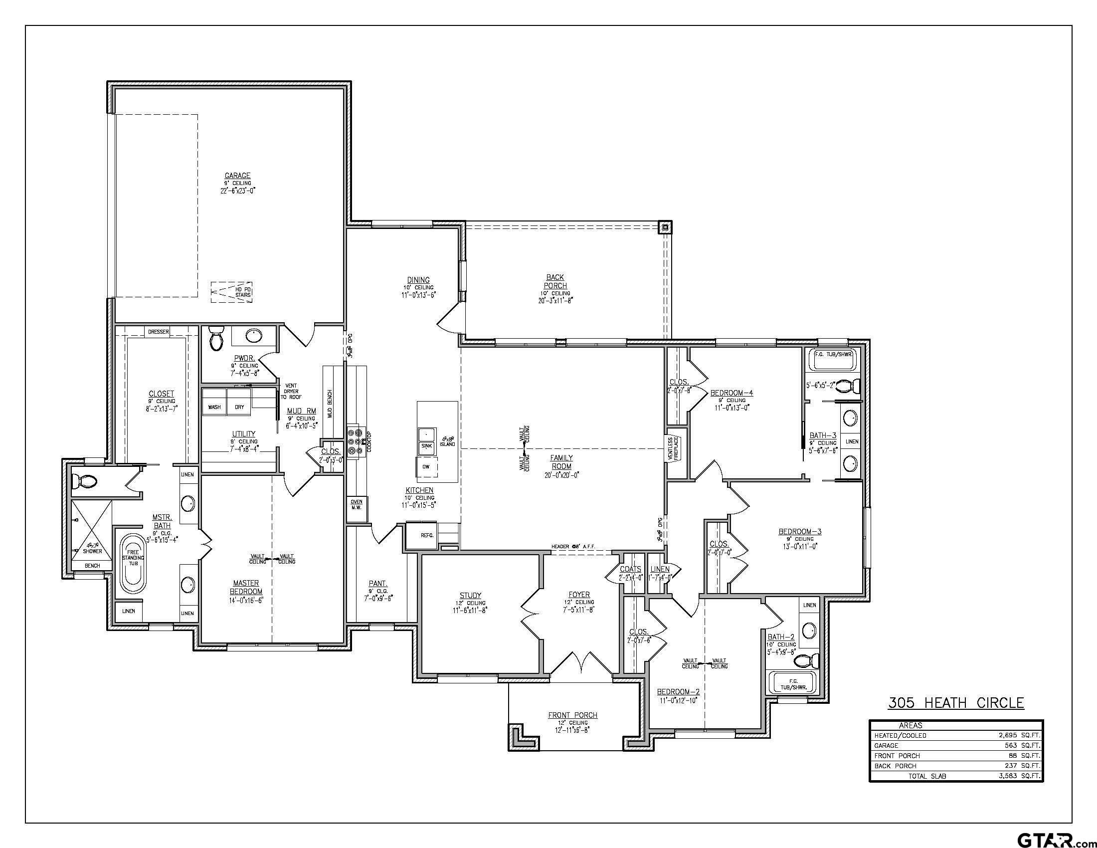 305 Heath Circle. Bullard, TX 75757