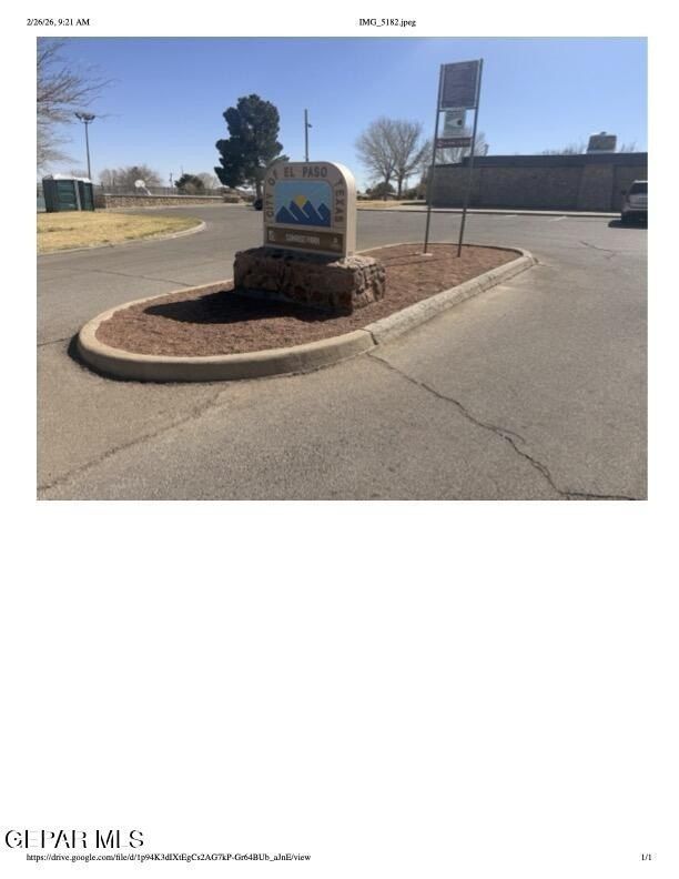 8704 Echo Street. El Paso, TX 79904