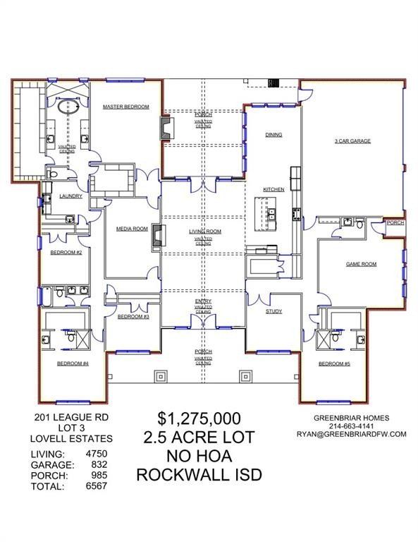 201 League Road. Rockwall, TX 75032