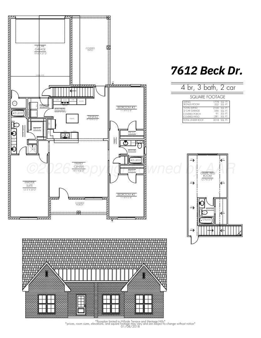 7612 Beck Drive. Amarillo, TX 79119