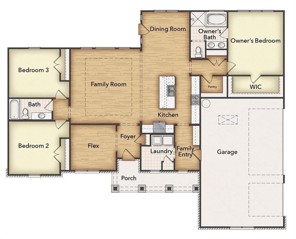 146 Aurora Avenue. Valley View, TX 76272