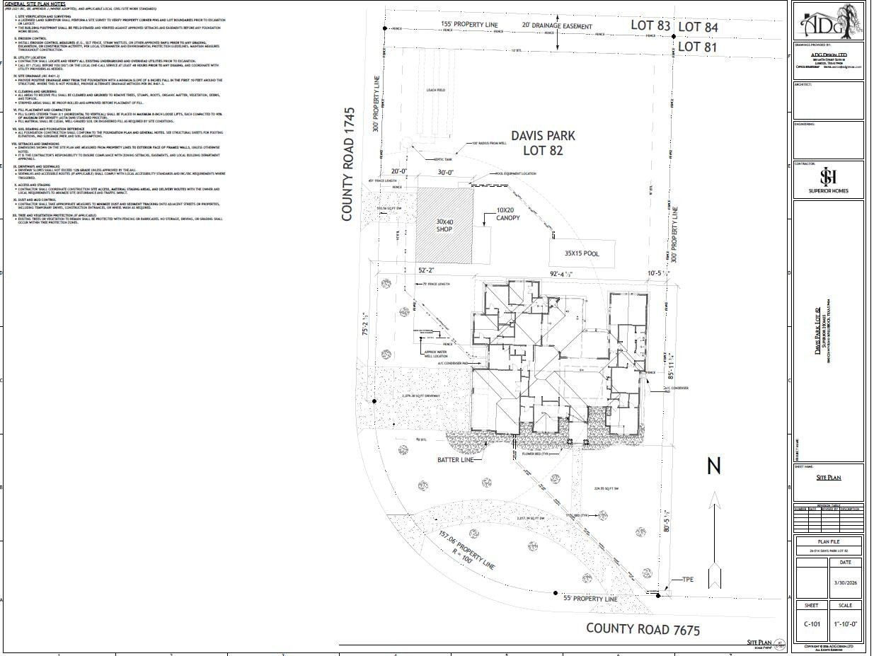 5842 County Road 7675. Lubbock, TX 79424