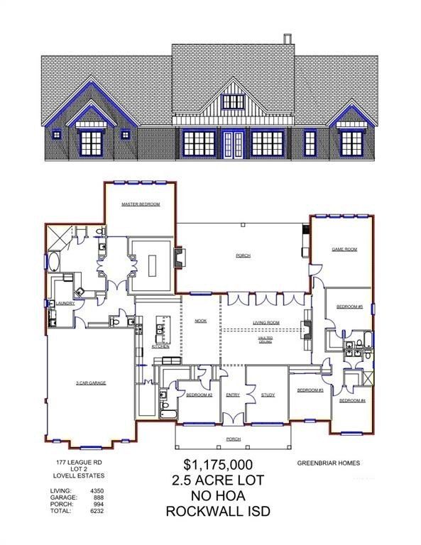 177 League Road. Rockwall, TX 75032