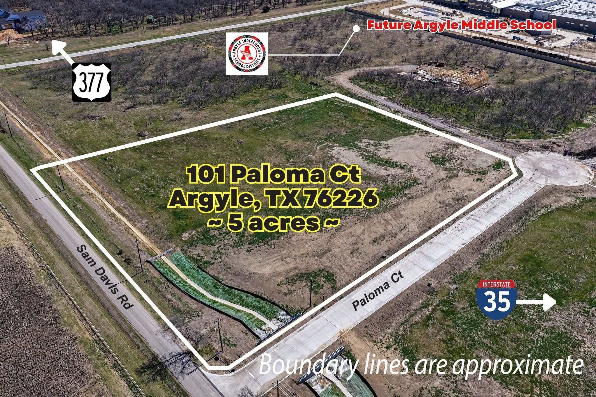 101 Paloma Court. Argyle, TX 76226