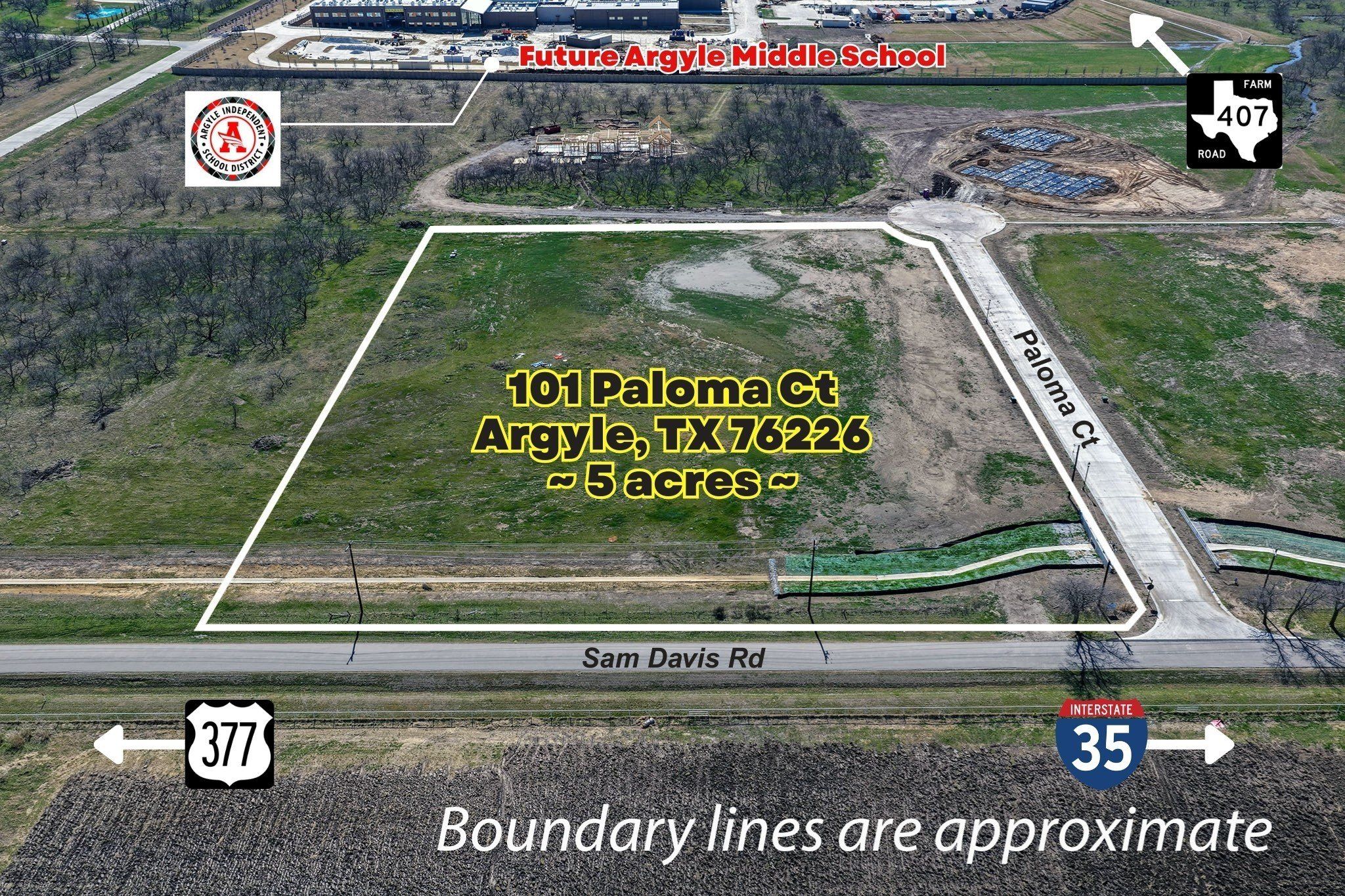 101 Paloma Court. Argyle, TX 76226
