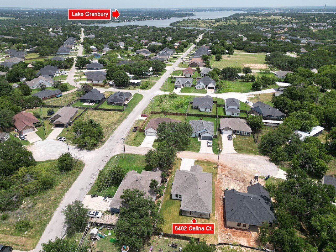 5402 Celina Court. Granbury, TX 76048