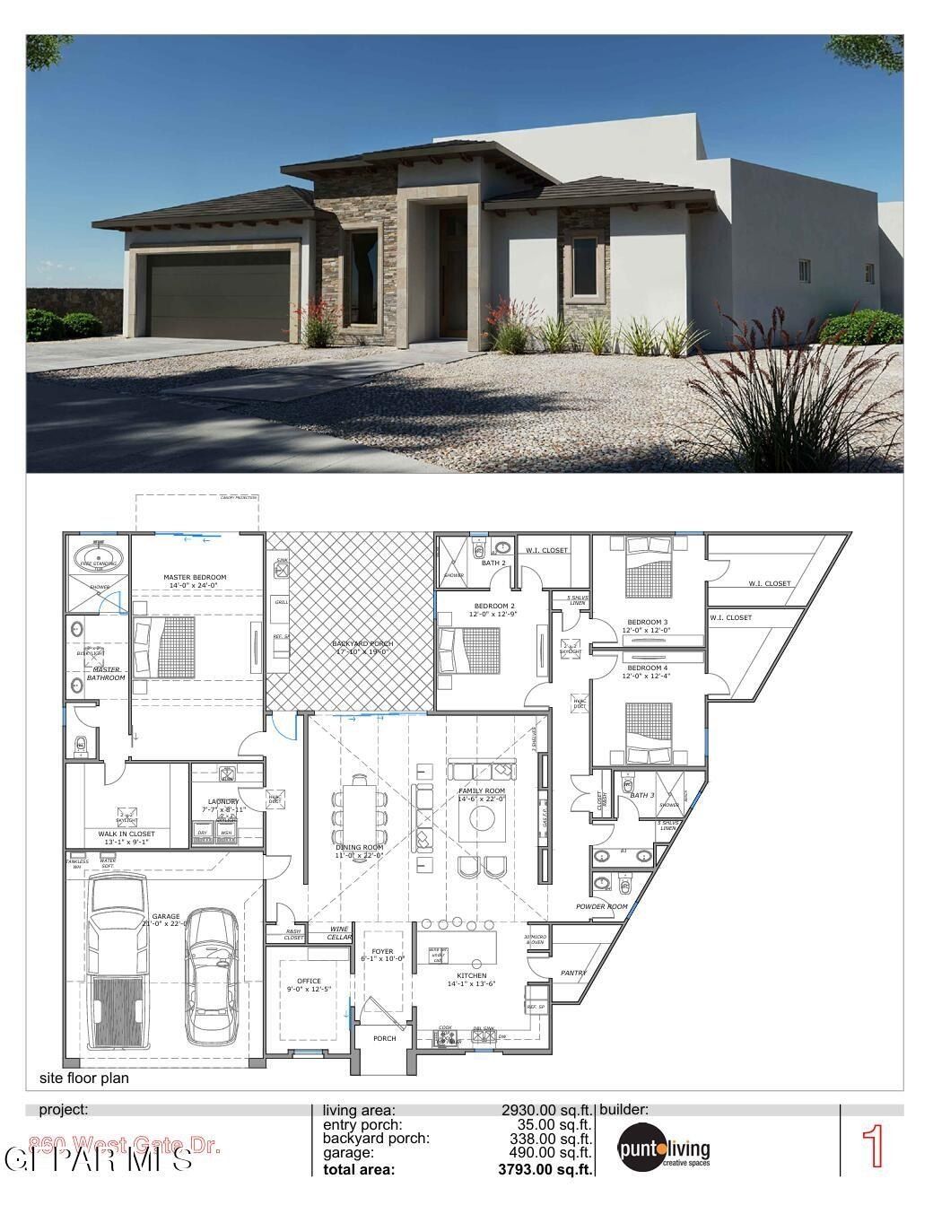 860 W Gate Drive. El Paso, TX 79932