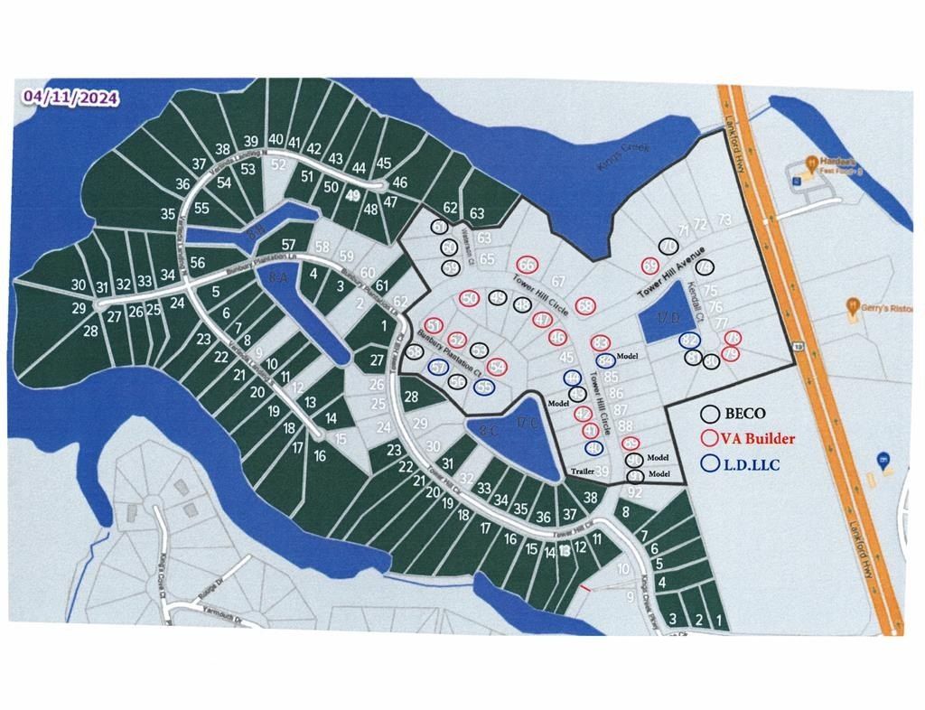 Lot 61 Waterson Ct. Cape Charles, VA 23310