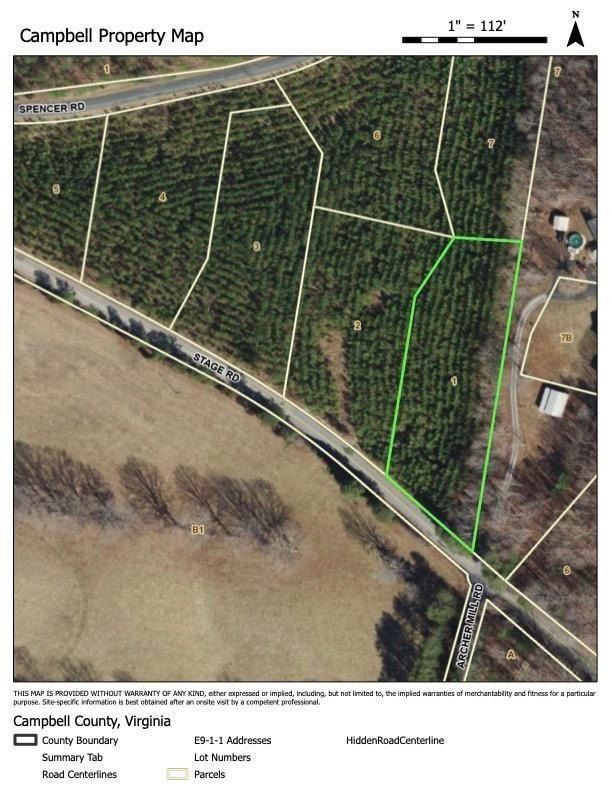 1 Stage Road. Concord, VA 24538