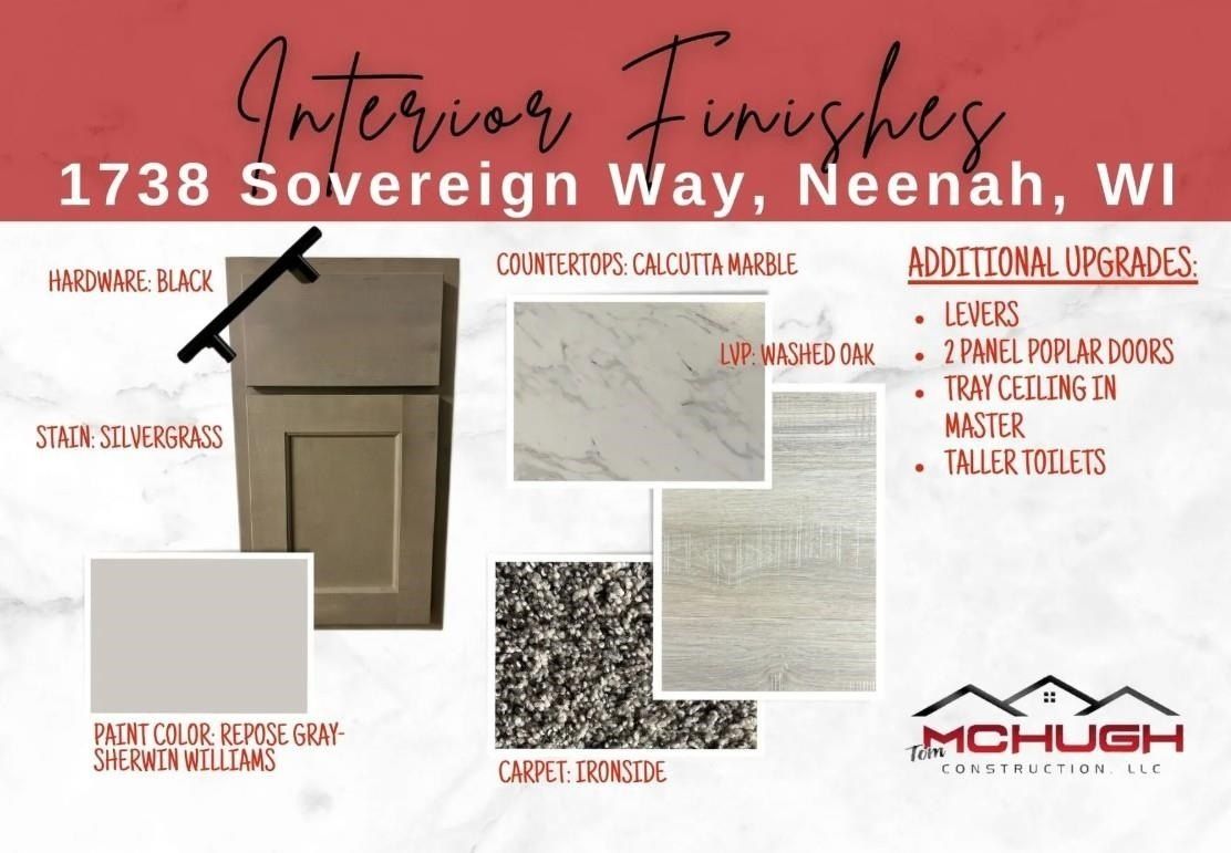 1738 Sovereign Way. Neenah, WI 54956