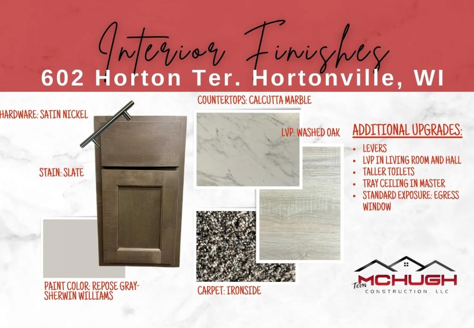 602 Horton Terrace. Hortonville, WI 54944