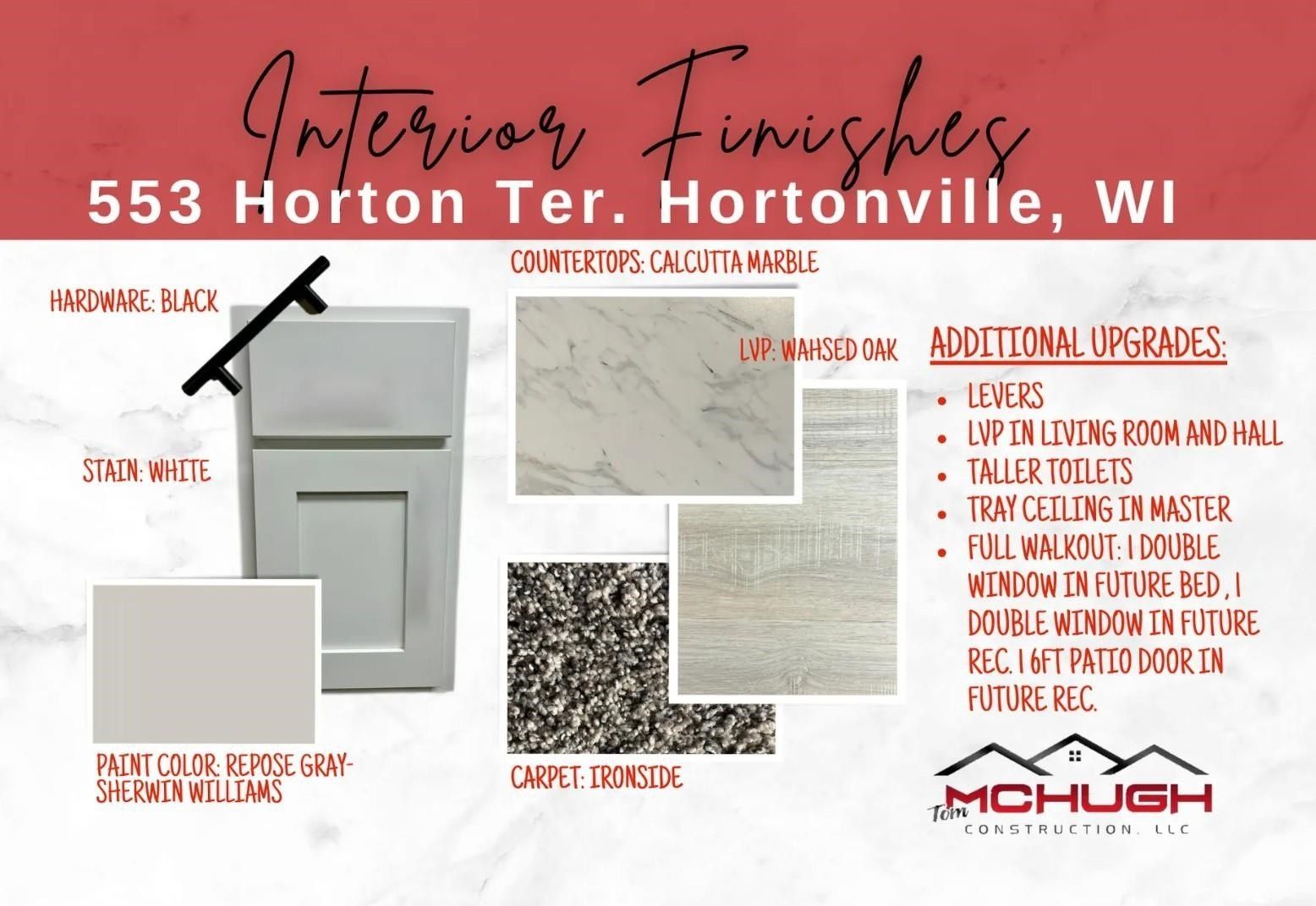 553 Horton Terrace. Hortonville, WI 54944