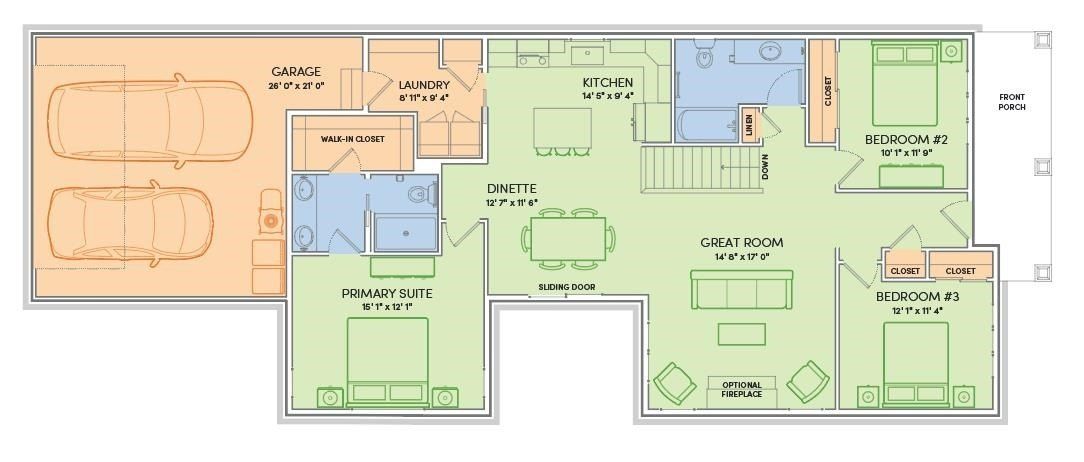 5298 Athlone Road. Fitchburg, WI 53711