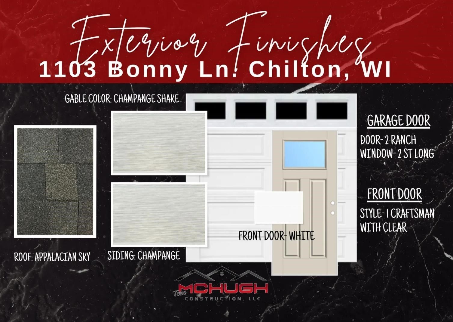 1103 Bonny Lane. Chilton, WI 53014