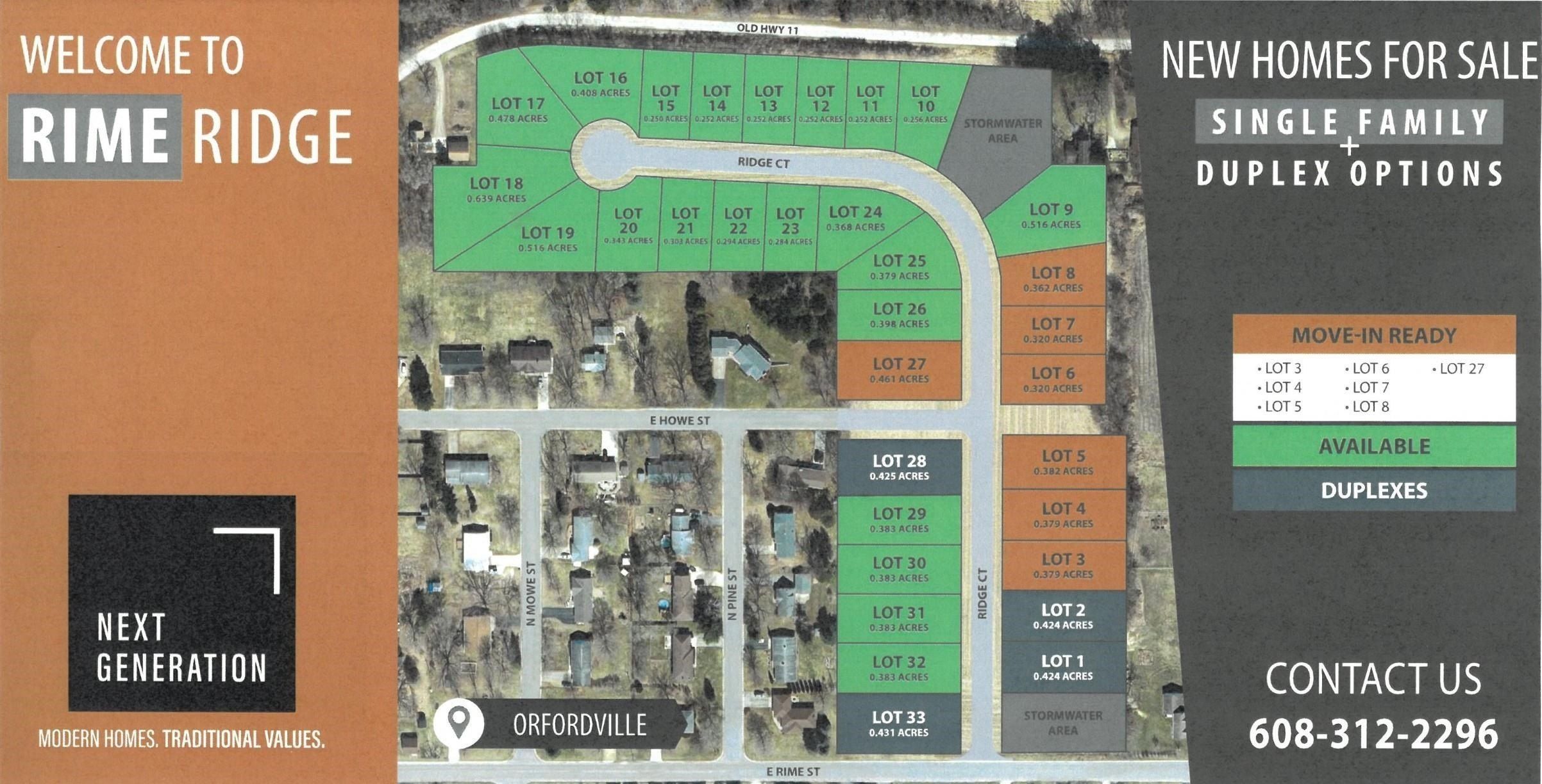 412 Ridge Court. Orfordville, WI 53576