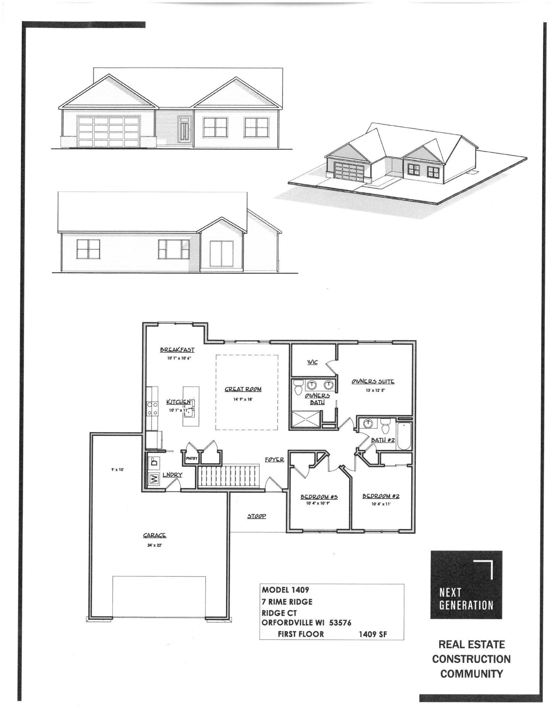 504 Ridge Court. Orfordville, WI 53576
