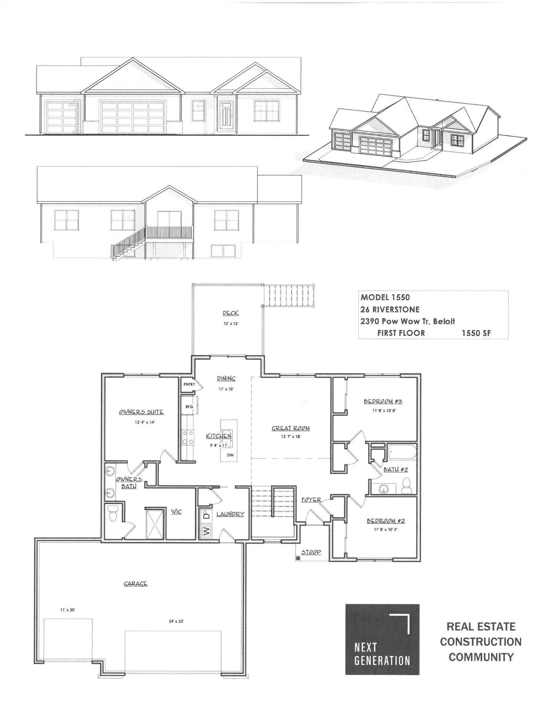 2390 Pow Wow Trail. Beloit, WI 53511