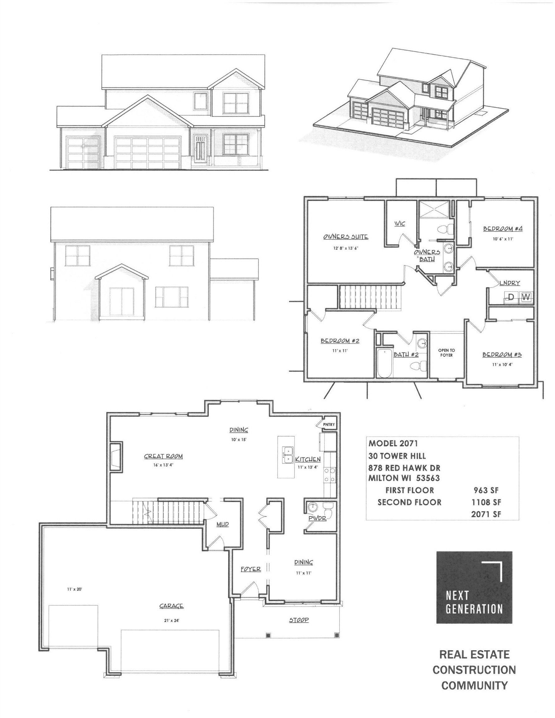 878 Red Hawk Drive. Milton, WI 53563