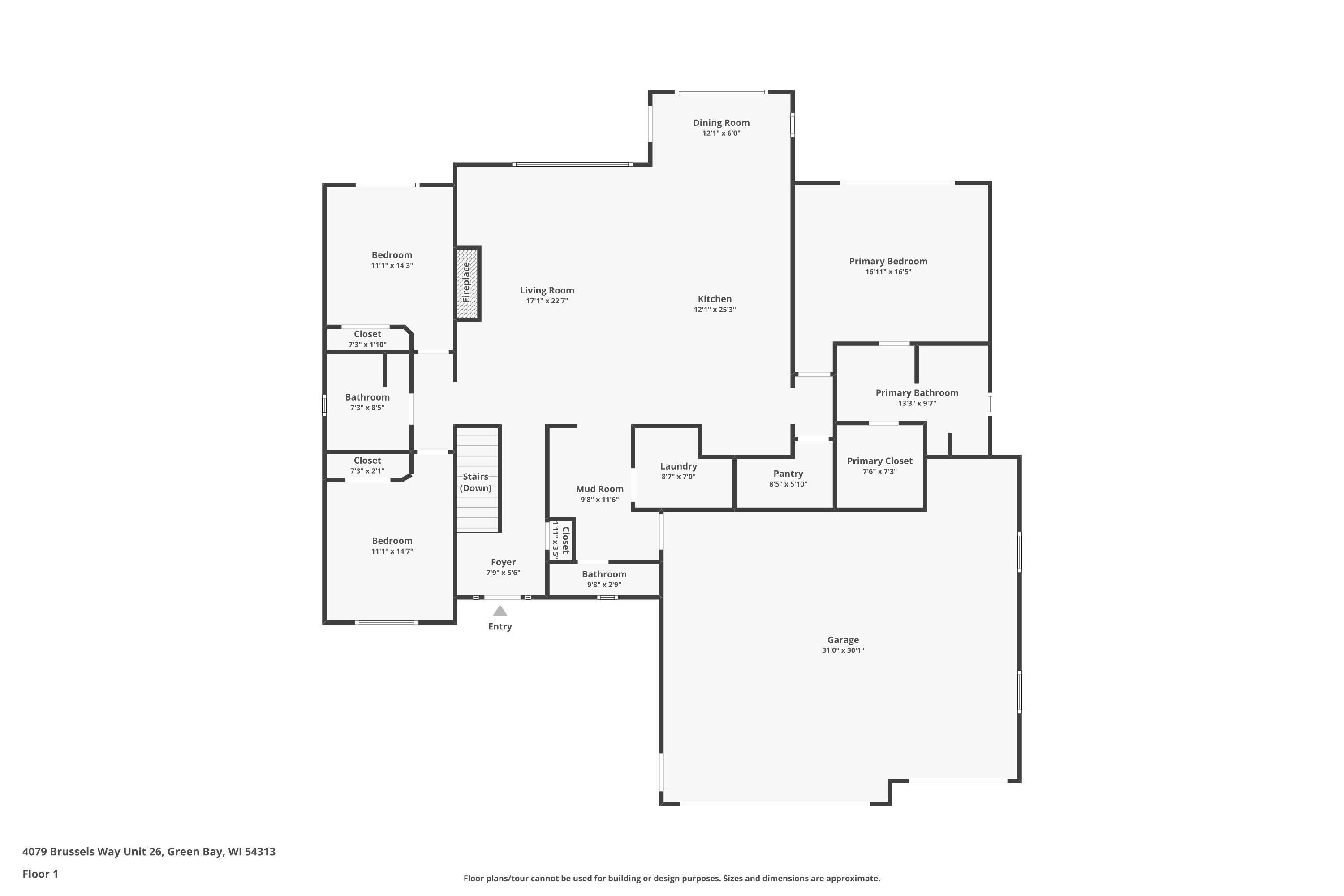 4079 Brussels Way. Green Bay, WI 54313