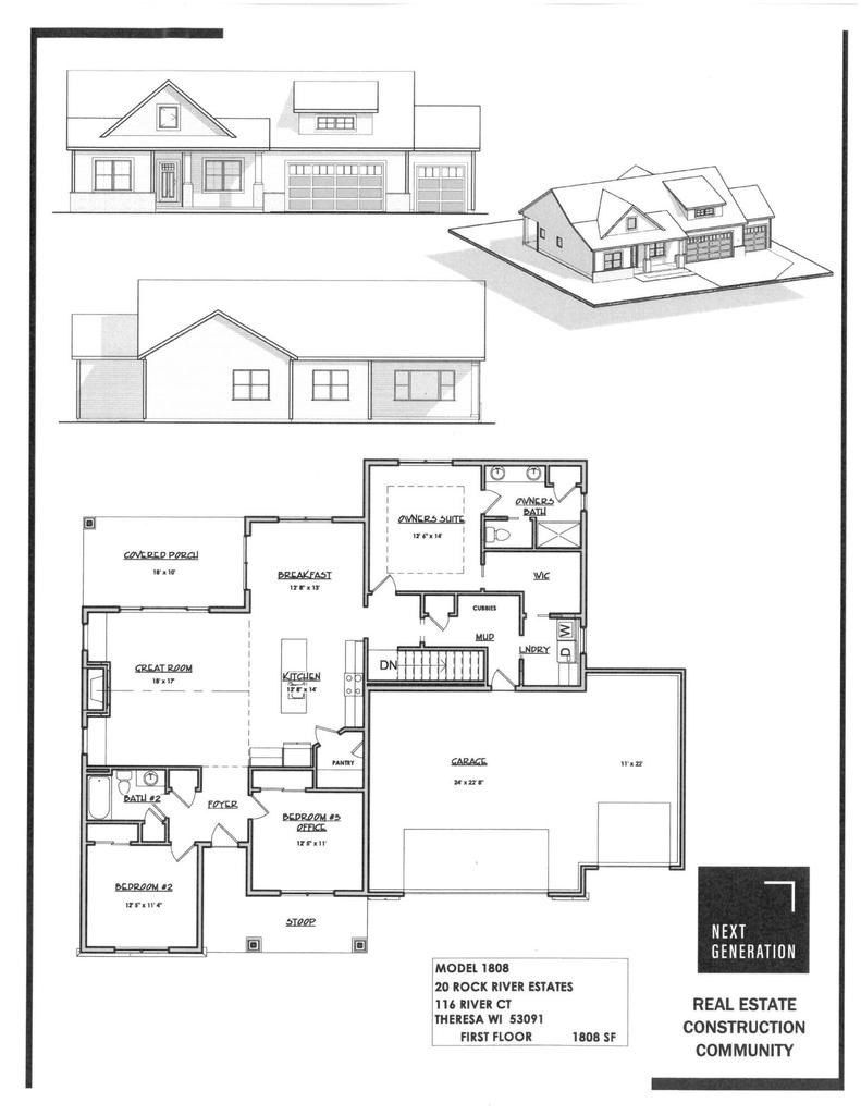 116 River Court. Theresa, WI 53091