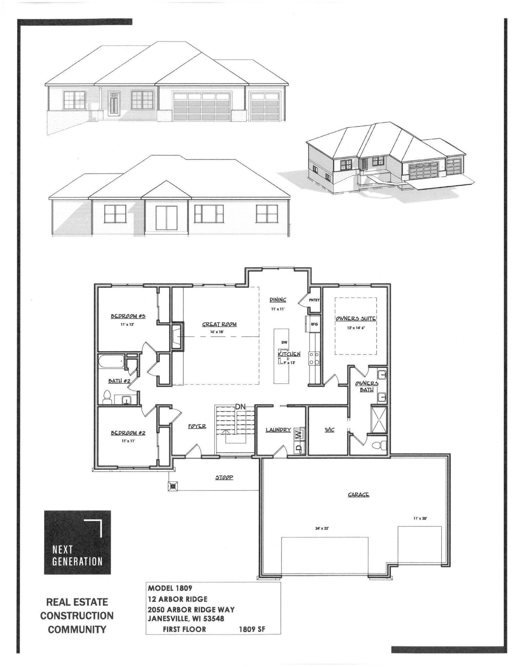 2050 Arbor Ridge Way. Janesville, WI 53548