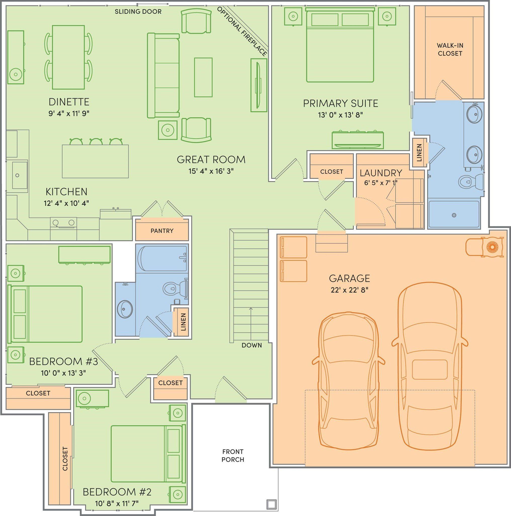 1003 MerriHill Drive. Oregon, WI 53575