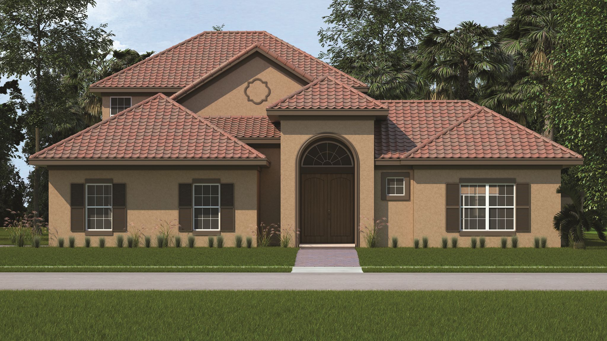 The Courtyard floor plan