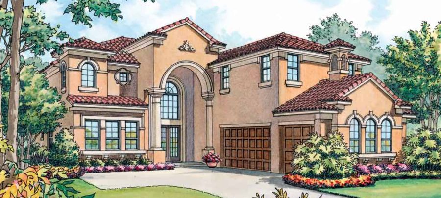 The Tuscan floor plan