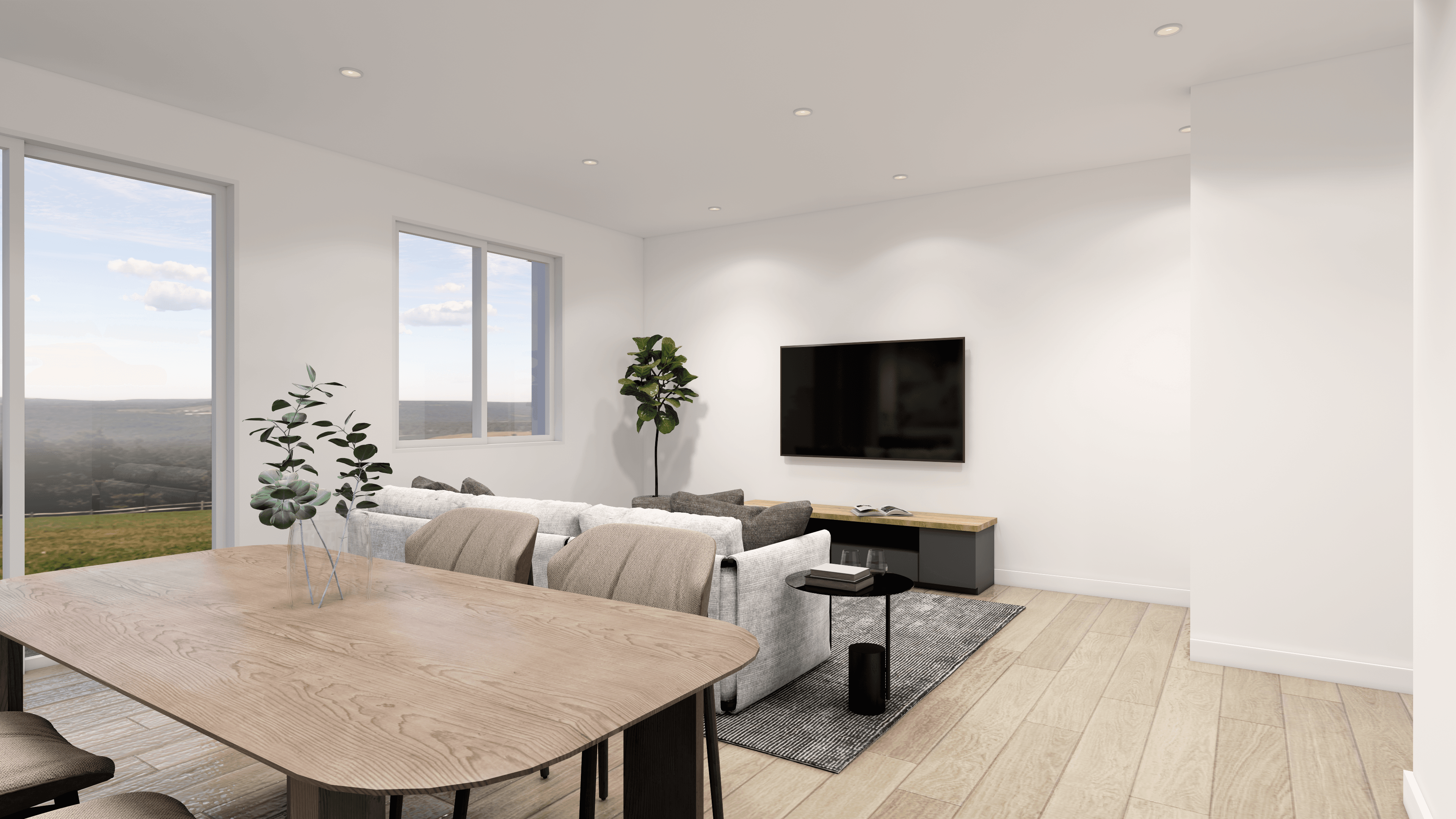 Living Area - 1